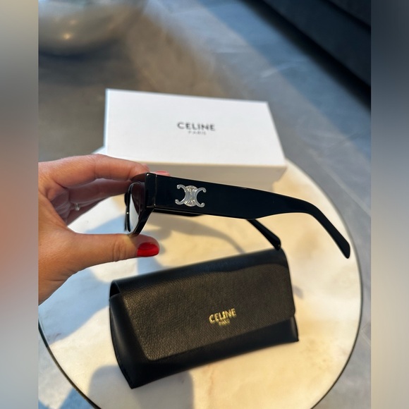 SOLD!🎉🎉🎉Celine Eyewear Triomphe Cat-Eye Sunglasses Unisex - Picture 5 of 16